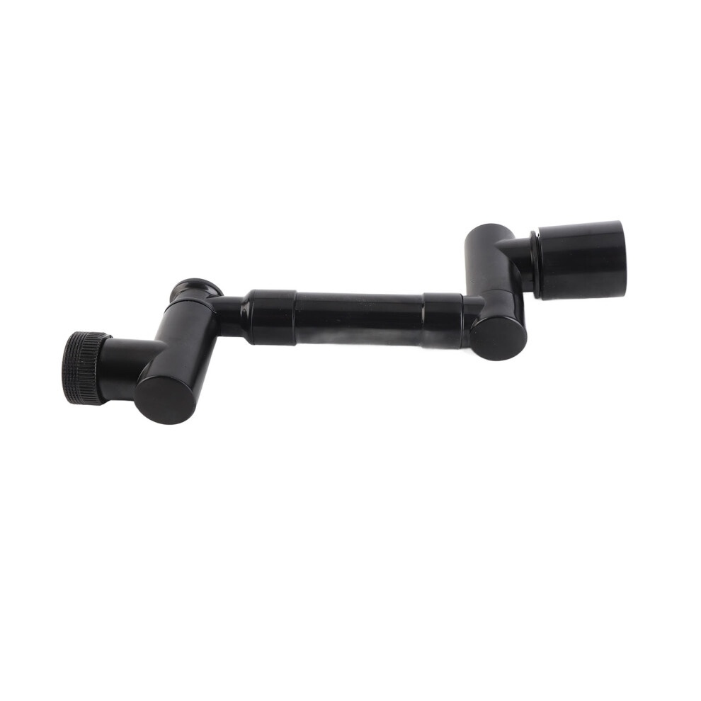 Universal Faucet Extender 1440 Degree Swivel Faucet Extender Sink Aerator Kitchen Bathroom Rotatable Spray Attachment Black 7601318333908