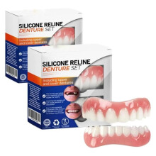 Ensemble de prothèses dentaires en silicone Bikenda, ensemble de prothèses dentaires souples