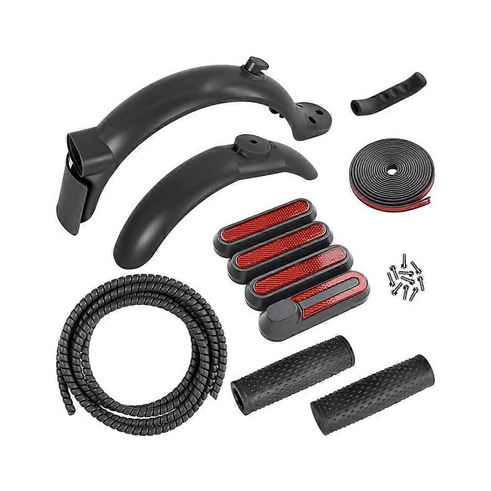 (As show, One size) Fender Handlebars Grip For Xiaomi M365 Pro 2 Scooter Parts,black