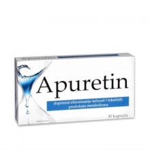 Apurutin 30 capsules water retention in the body