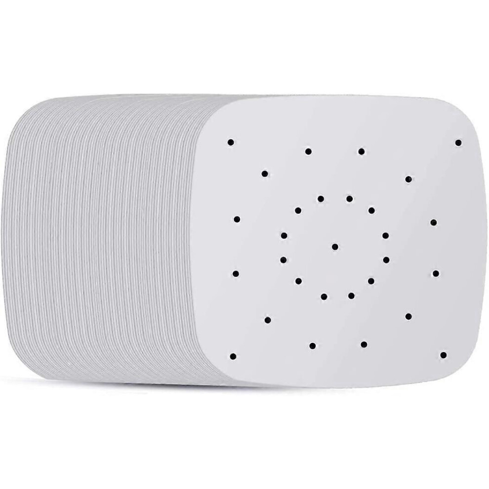 (As show, One size) 200 Pieces 8 inch Perforated Baking Paper Parchment Paper Parchment Paper for Air Fryer, Airfryer, SteamerHome Air Fryer Paper Baking Oil Paper