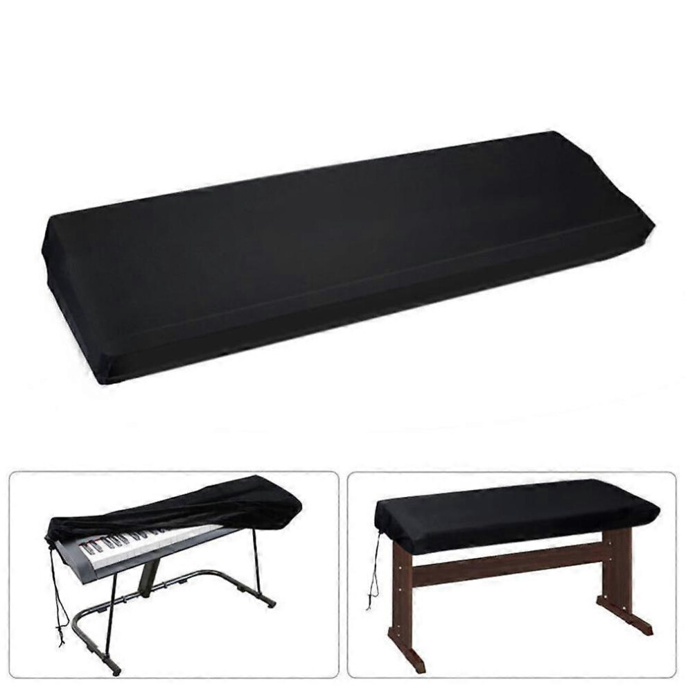 (As show, One size) Piano Keyboard Cover Piano 61 /88 Keyboard Dustproof Waterproof Cover170*50*20cm