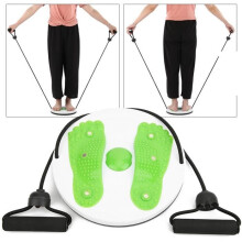 Planche de taille torsadée Dioche, planche de taille multifonctionnelle avec corde de traction