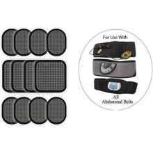 Lot de 12 électrodes de remplacement pour ceintures abdominales Slendertone, compatibles avec la série Abs