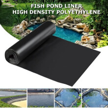 Bâche de bassin - TEMPSA - 4,5 x 5 m - Épaisseur 0,12 mm - PVC - Membrane d'étanchéité pour bassin de rétention et pisciculture