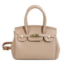 Platinum large-sized portable large capacity Kelly bag one-shoulder hand crossbody bag