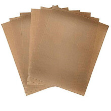 (As show, One size) Teflon Sheet for Heat Press, Nonstick Oven Liners, Heat Resistant Craft Mat Transfer Sheet 3 Pack(16 x 12 inch)