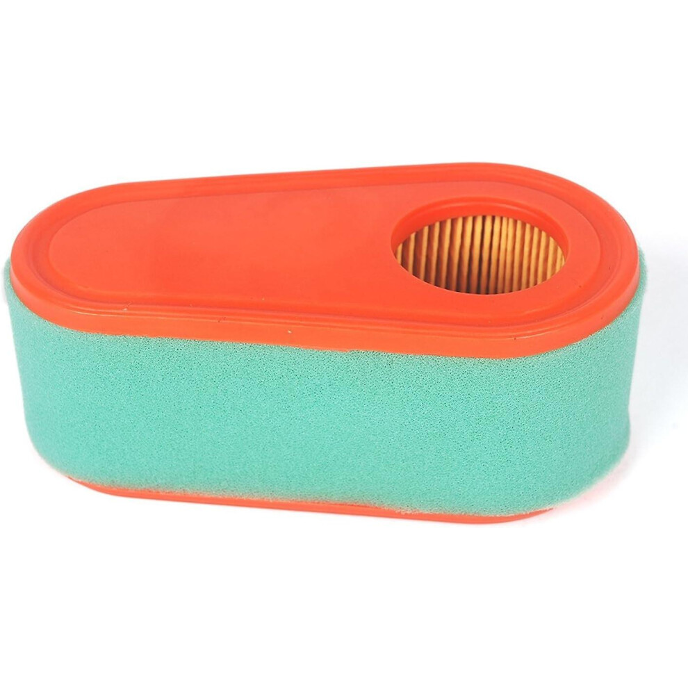 (As Show, One Size) Oval Air Filter Cartridge Pre-Filters Compatible With Briggs & Stratton 795066, 796254, 5419 Dov 700 Series Engines 4633503789682