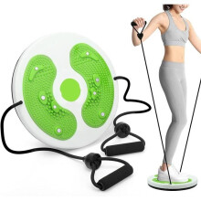 Planche d'équilibre à disque torsadé pour la taille, équipement de massage magnétique multifonctionnel pour les pieds et l'amincissement