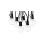 25FT G40 25 BULBS WARM WHITE GLOBE FESTOON STRING LIGHTS MAINS POWERED 3