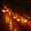 25FT G40 25 BULBS WARM WHITE GLOBE FESTOON STRING LIGHTS MAINS POWERED 6