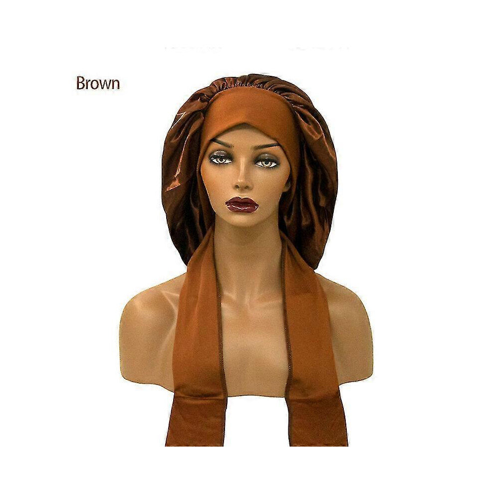 Kikidex Gold (, One Size) Shower Cap Long Hair Adjustable Reusable Muslim Shower Caps Large Waterproof