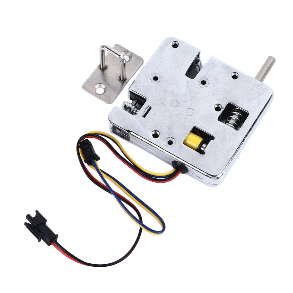 Electromagnetic Lock High Strength Shockproof Reinforced Self Ejection Cabinet Solenoid Door Lock For Storage Lockers 24V 7901318474909