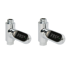 LED Showerhead Thermometer 2pcs