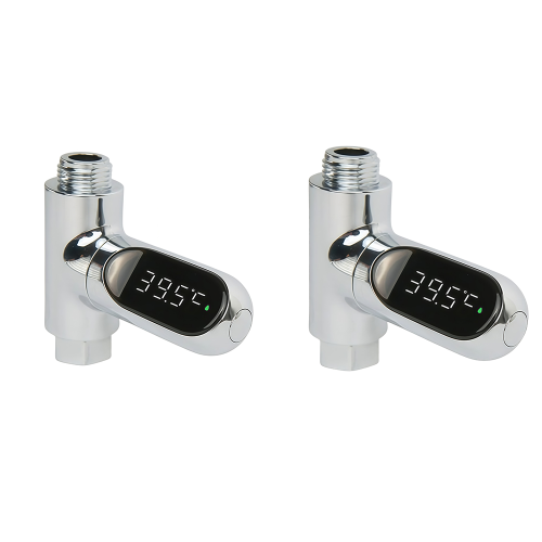 LED Showerhead Thermometer 2pcs