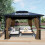 10 x 10 ft Gazebo Curtain Set 10