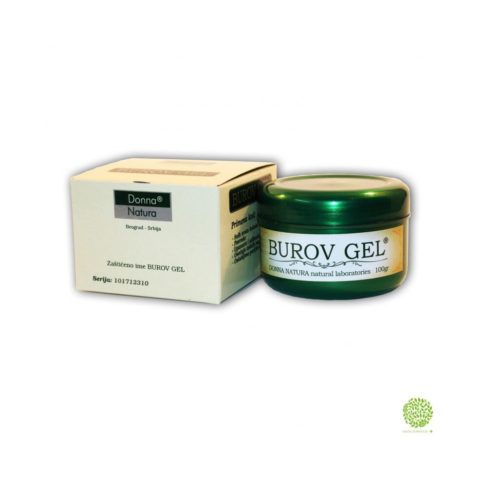 Alchimia Della Natura Burov Burow Gel 100G For All Kinds Of Pain, Sprains And Bruises