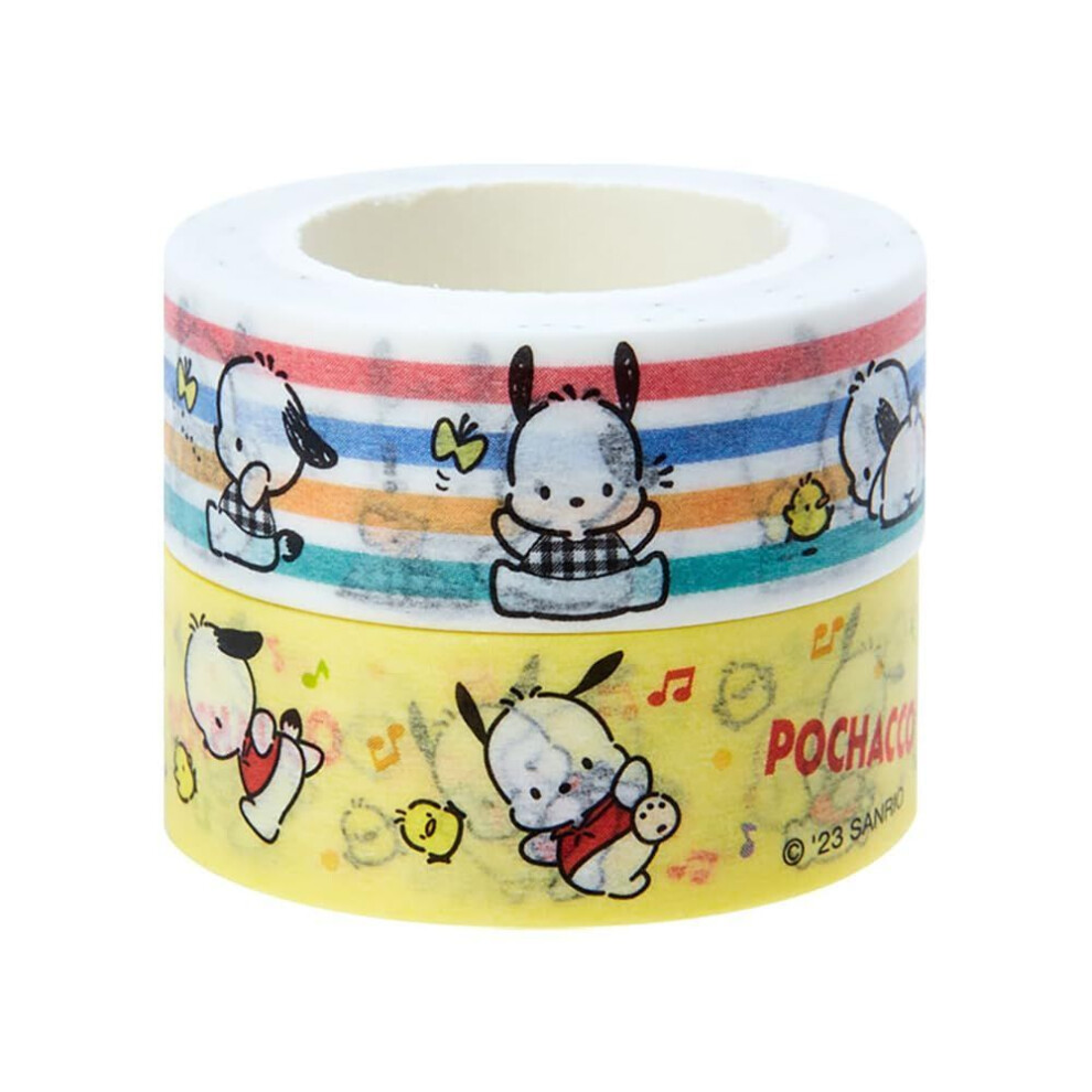 Sanrio Pochacco Paper Tape Set Of 2 550485