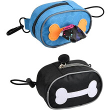 Distributeur de sacs à déjections canines, 2 pièces, support pour sacs à déjections canines, sacs à déjections canines portables