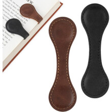 2 marque-pages magnétiques vintage en cuir faits main – Accessoires de lecture mignons pour femmes – Pour les passionnées de lecture