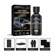 Mastic céramique graphène pour voiture, revêtement céramique imperméable, 10H, protection longue durée 10 ans, haute brillance
