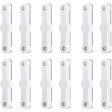 Lot de 12 aimants puissants pour fixation de moustiquaires, fixation de moustiquaires pour portes et fenêtres, sans perçage
