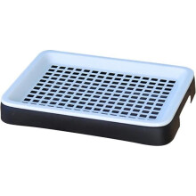 Bac à litière portable pour lapins, cochons d'Inde, hamsters, oiseaux, fournitures pour animaux de compagnie