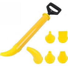 Pistolet à coulis, pistolet à mortier avec 4-5 buses, pompe à mortier manuelle pour béton, pistolet à mortier DIY