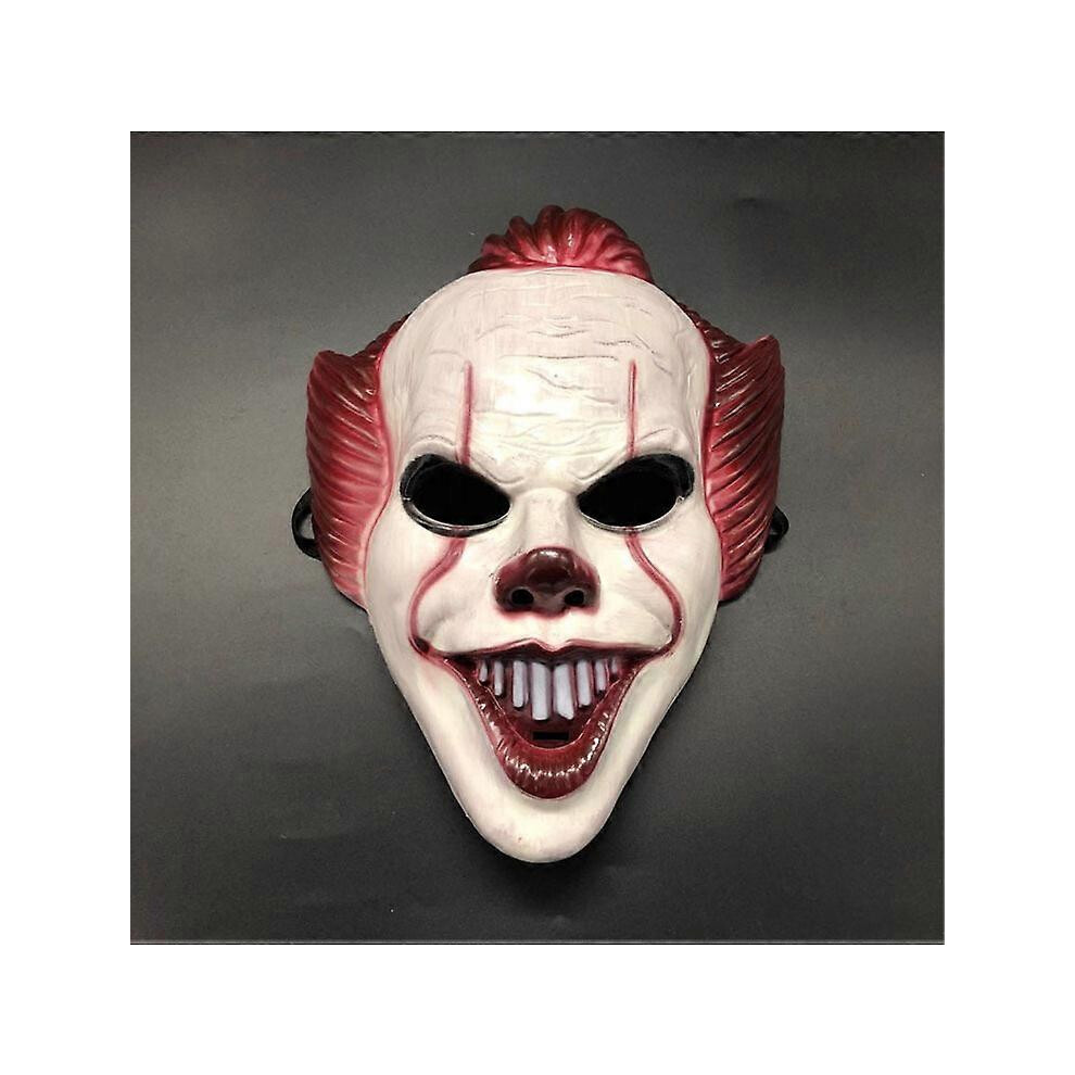 (As show, One size) Halloween Clown Mask New Source Factory Holiday Party Supplies Cosplay Props Horror Mask