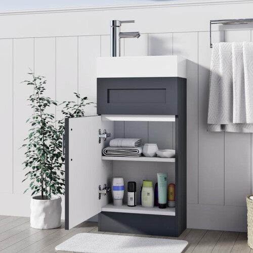 BELOFAY Floor Standing Vanity Unit With Basin 2