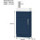 BELOFAY Floor Standing Vanity Unit With Basin 5