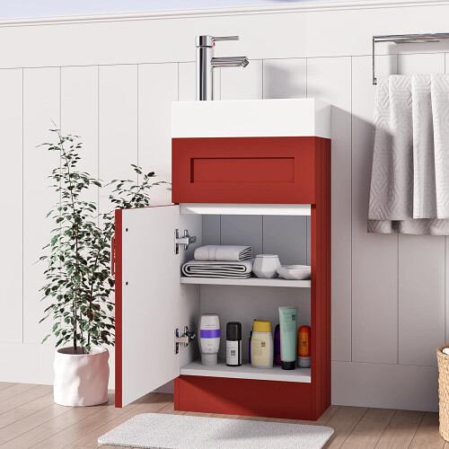 BELOFAY Floor Standing Vanity Unit With Basin 2