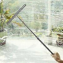 (As show, One size) Telescopic shower squeegee with silicone blade for bathroom, kitchen, car