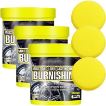 Pâte d'entretien et de revêtement pour pneus, applicateur de revêtement pour pneus, pâte de revêtement pour pneus, habillage de pneus