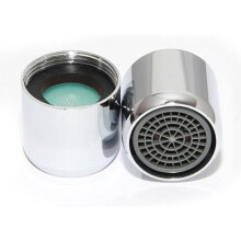 Robinet de cuisine et de baignoire en laiton chromé, 22 mm, aérateur, résistant aux éclaboussures, filtre économiseur d'eau, mélangeur VHV