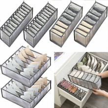 Boîte de rangement pliable pour sous-vêtements, 6 tiroirs, VHV