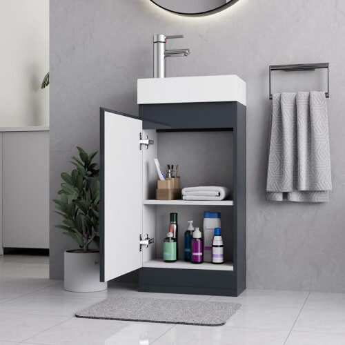 BELOFAY Floor Standing Vanity Unit With Basin 2