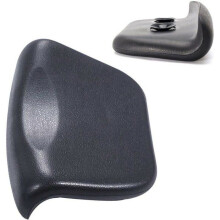 Oreiller de bain appui-tête en cuir PU souple avec ventouse, antidérapant et confortable, support de cou pour baignoire VHV
