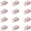 Lot de 12 clips antidérapants pour housses de couette VHV 1