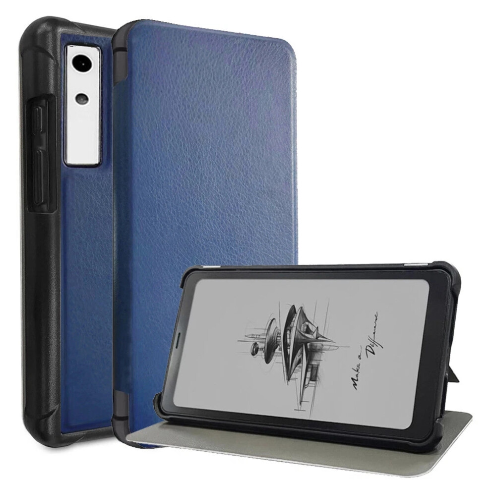 (Blue) For Onyx Boox Palma 6.13Inch Case Pu Leather Cover Magnetic Close Shockproof Blue 6963793906659