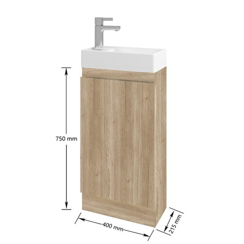 BELOFAY Floor Standing Vanity Unit With Basin 2