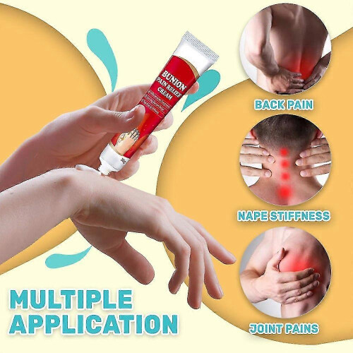 (As show, One size) Bunion Toe Stiffness Relief Cream 1