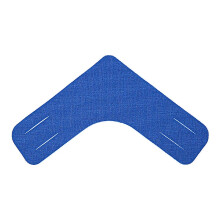 (blue) Muscle Support Tape 20pcs V Shape KT Tape for Knee Basketball Running - Support muscles / Comfortable fit / Elastic stretch