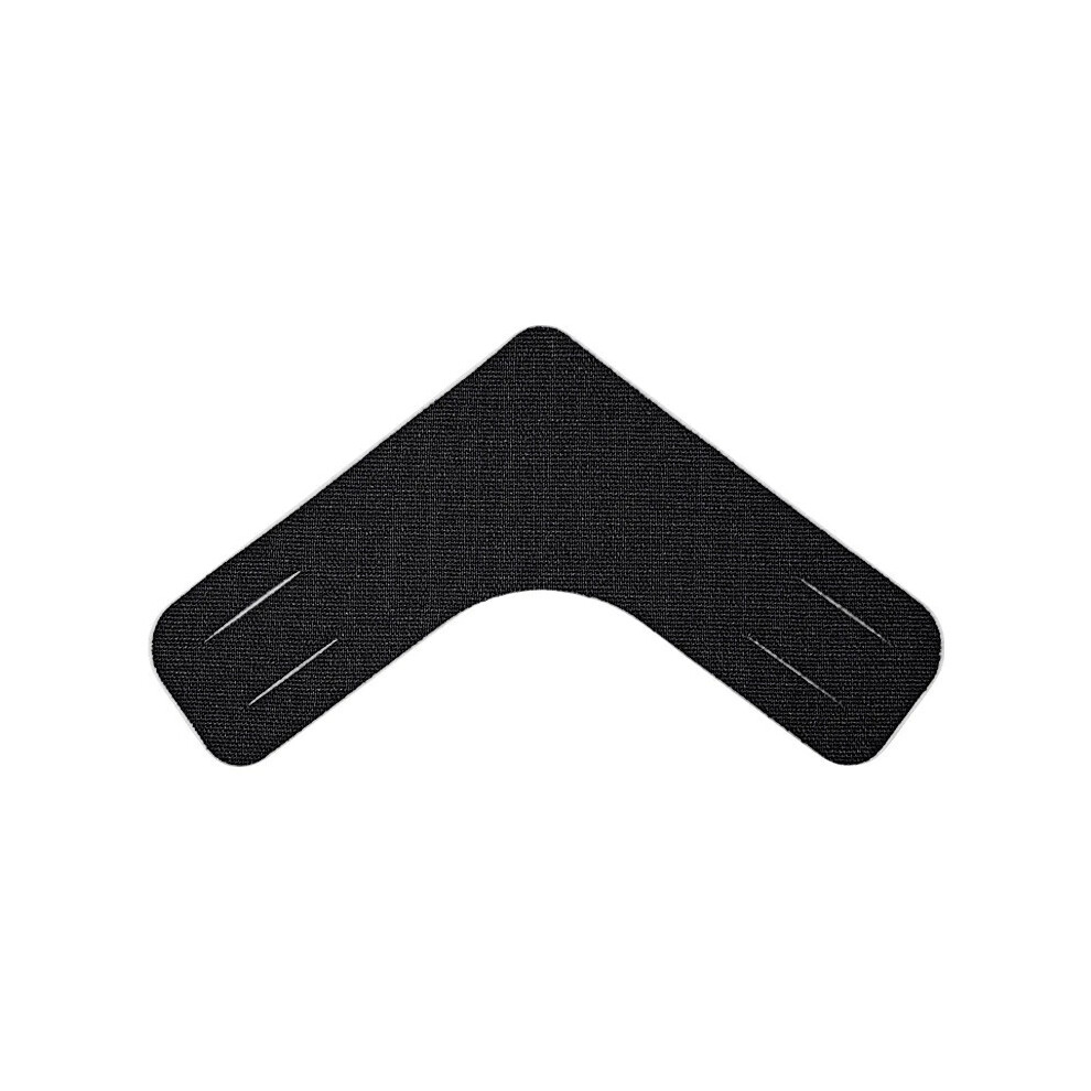 Black (Black) Muscle Support Tape 20Pcs V Shape Kt Tape For Knee Basketball Running - Support Muscles / Comfortable Fit / Elastic Stretch