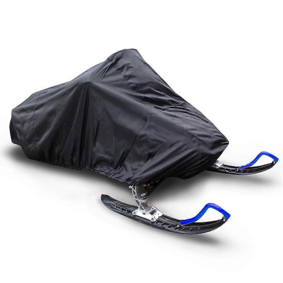 (As show, One size) Snowmobile Cover Waterproof Dust Trailerable Sled Cover 330*130*121cm