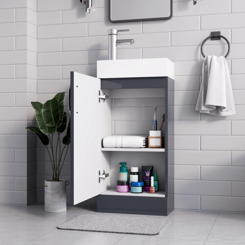 BELOFAY Floor Standing Vanity Unit With Basin 2