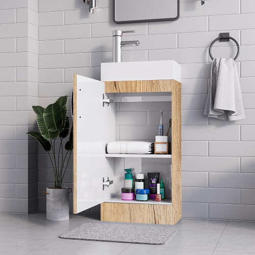 BELOFAY Floor Standing Vanity Unit With Basin 2