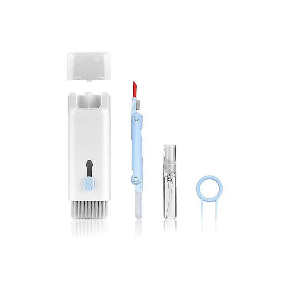 (As show, One size) Keyboard Cleaning Brush Kit 7 in 1 Keyboard Cleaning Brush Keyboard Cleaner Multifunctional Computer Cleaning Tool Set for Headphone, Laptop