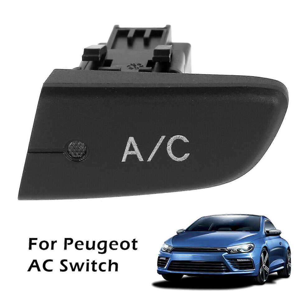 (As show, One size) For C1 107 Mk1 2005-2014 6554kx 6554.kx Car Air Conditioner Unit Control Switch