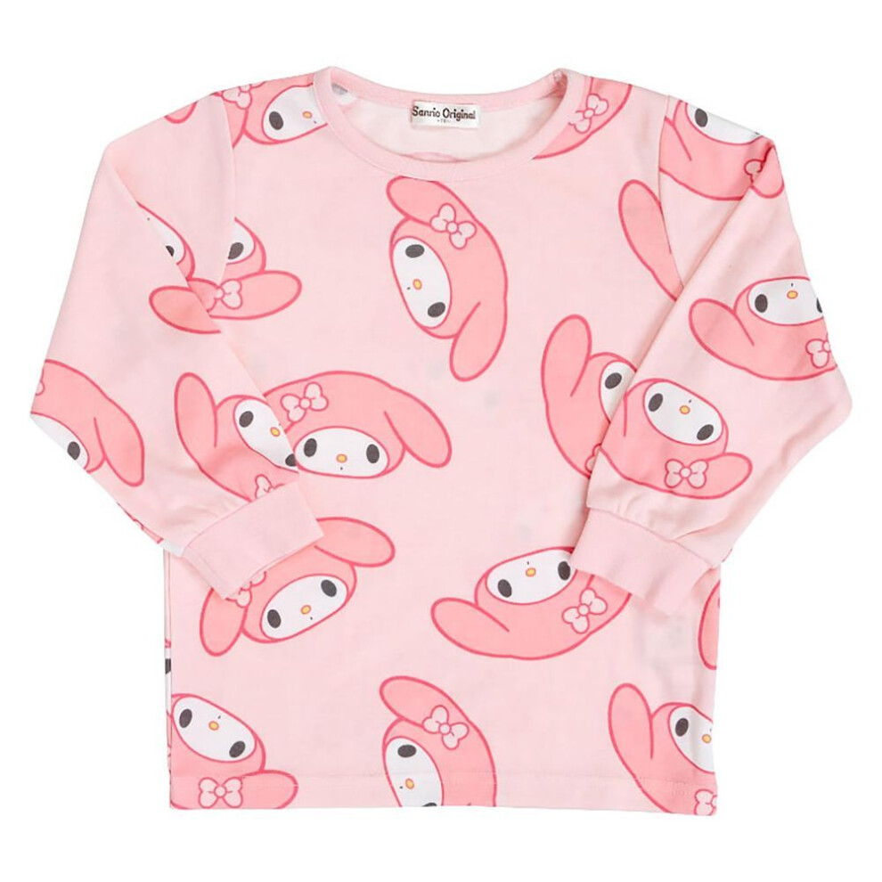 Sanrio Kids Long Sleeve Pajamas My Melody 120cm 963500